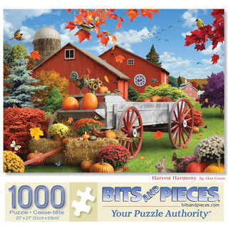 Harvest Harmony 1000 Piece Jigsaw Puzzle