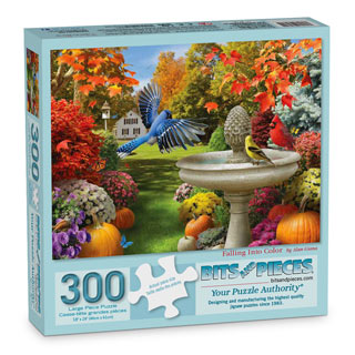 Falling Into Color 300 Large Piece Jigsaw Puzzle