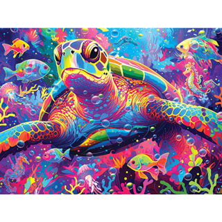 Turtle Magic 2 500 Piece Jigsaw Puzzle