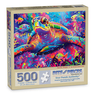 Turtle Magic 2 500 Piece Jigsaw Puzzle