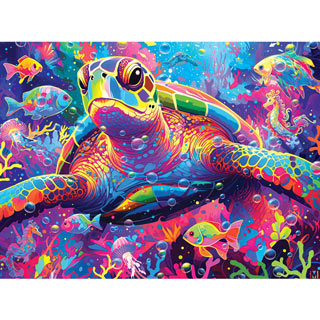 Turtle Magic 2 1000 Piece Jigsaw Puzzle