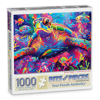 Turtle Magic 2 1000 Piece Jigsaw Puzzle