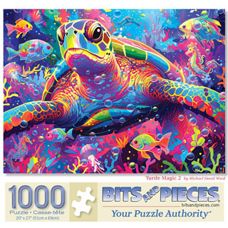 Turtle Magic 2 1000 Piece Jigsaw Puzzle