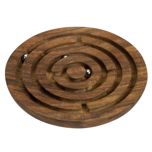 Circular Wooden Maze