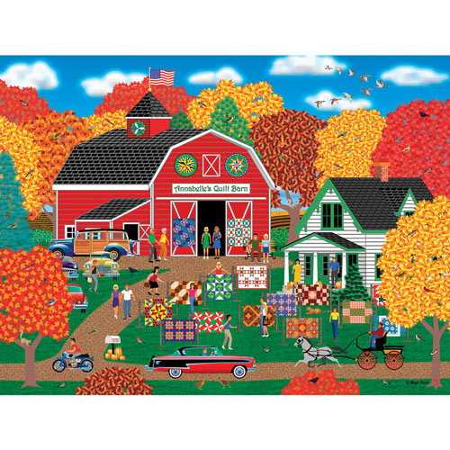 Annabelle's Quilt Barn 1000 Piece Jigsaw Puzzle