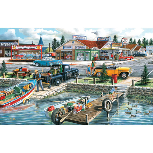 Pelican Lake 300 Large Piece Jigsaw Puzzle