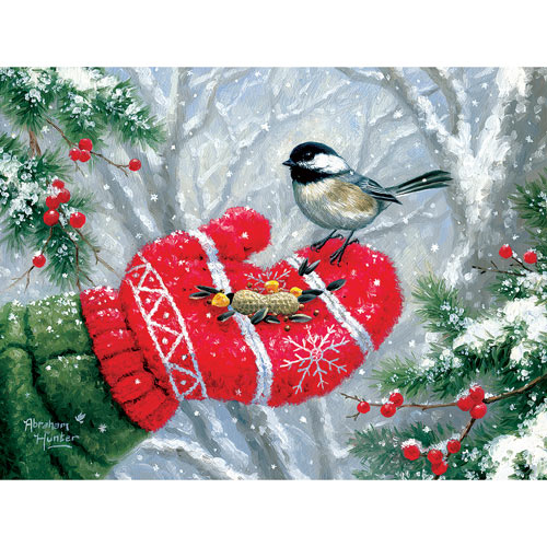 Winter Encounter 300 Large Piece Jigsaw Puzzle