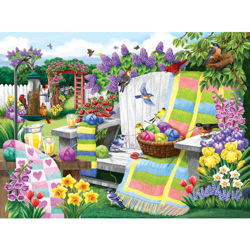The Many Colors of Spring 300 Large Piece Jigsaw Puzzle