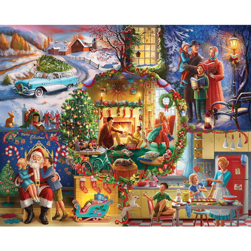 Christmas Traditions 1000 Piece Jigsaw Puzzle