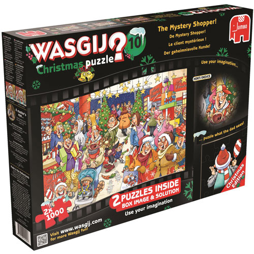 Christmas Edition 1000 Piece Wasgij 2 in 1 Multi Pack