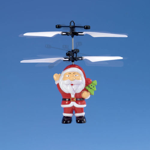Remote Control Flying Santa