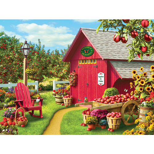 Monarch Orchard 300 Large Piece Jigsaw Puzzle