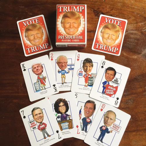 Donald Trump Political Playing Cards