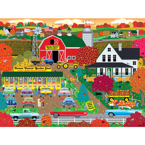 Autumn Harvest 300 Large Piece Jigsaw Puzzle