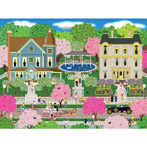 Victorian Town 300 Large Piece Jigsaw Puzzle