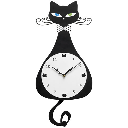Cat Pendulum Clock