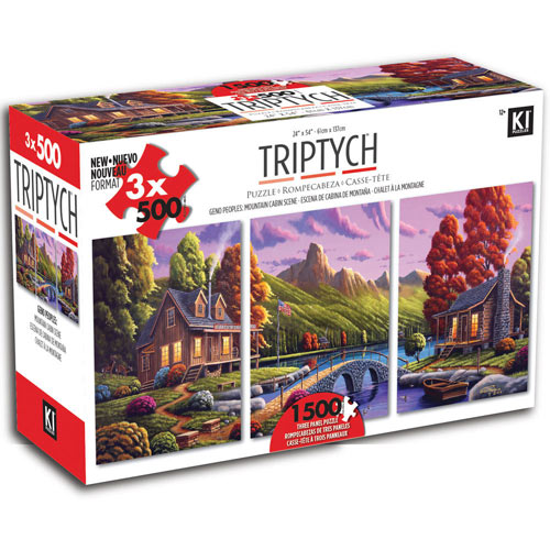 Mountain Cabin 3 in 1 Multipack Triptych Set
