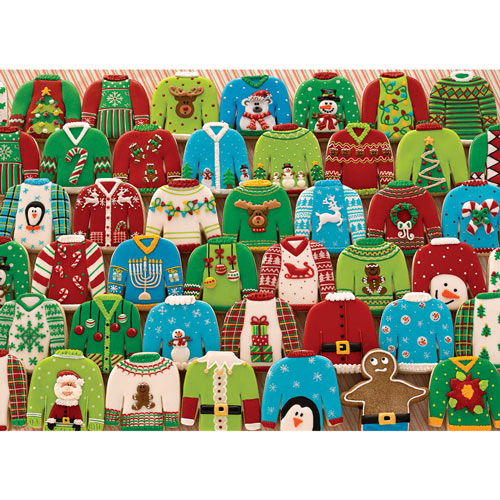 Ugly Christmas Sweaters 1000 Piece Jigsaw Puzzle