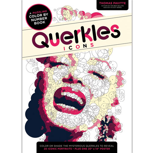 Querkles Icons Color by Number Book