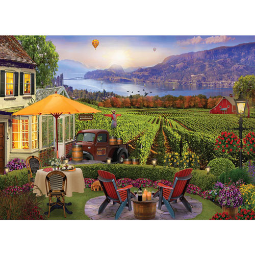 Wine Country 1000 Piece Jigsaw Puzzle