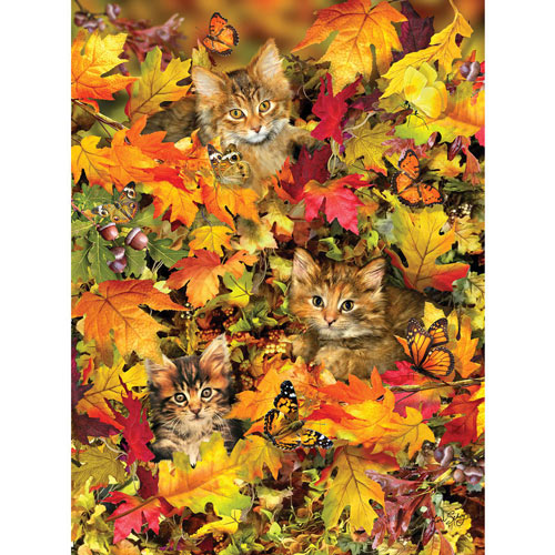 Kitties at Play 300 Large Piece Jigsaw Puzzle