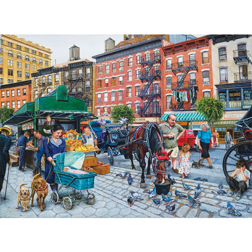 The Streets of New York 1000 Piece Jigsaw Puzzle