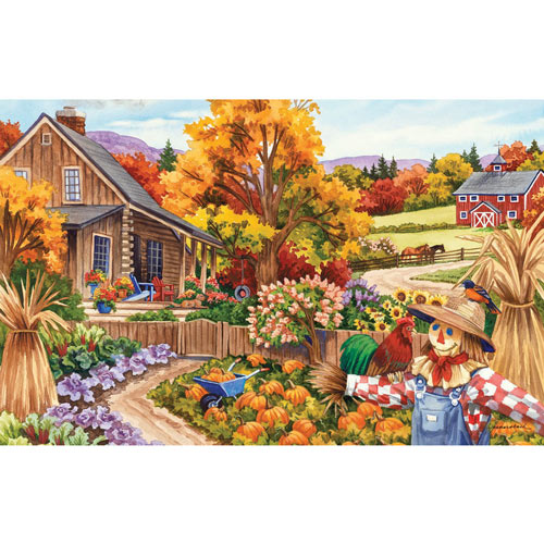 Living in the Country 100 Large Piece Jigsaw Puzzle
