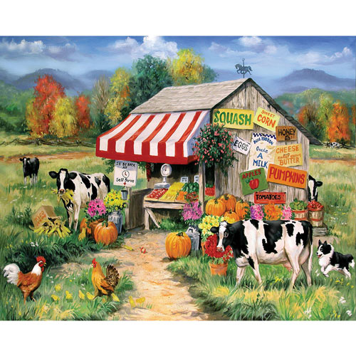 Self Serve with Awning 1000 Piece Jigsaw Puzzle