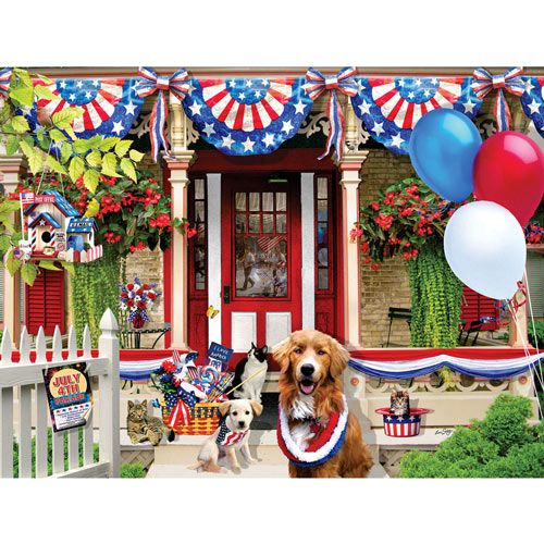 July 4th Parade 500 Piece Jigsaw Puzzle
