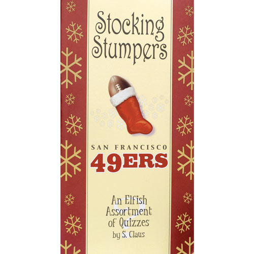 Football Stocking Stumpers Books- 49ers