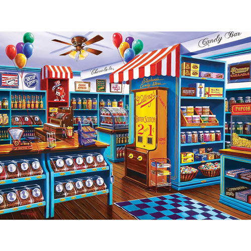 Stephanie's Candy Store 750 Piece Jigsaw Puzzle