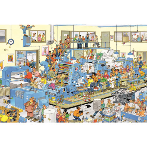 The Printing Office 3000 Piece Jigsaw Puzzle