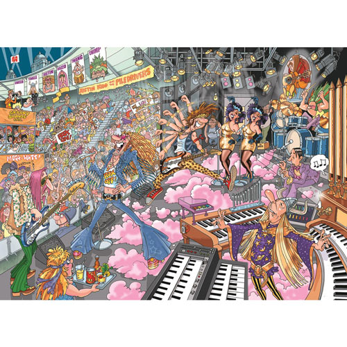 Old Time Rockers 1000 Piece Wasjig Puzzle