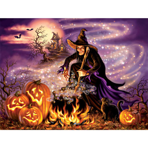 All Hallow's Eve 500 Piece Jigsaw Puzzle