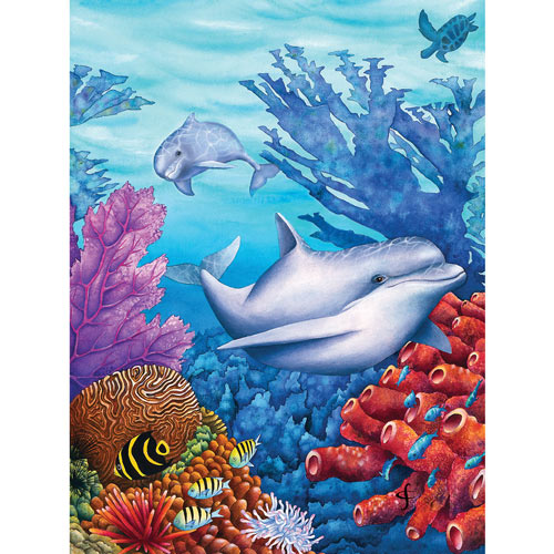 Reef Racers 300 Large Piece Jigsaw Puzzle