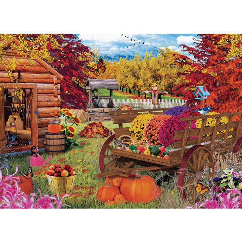Autumn Garden 1000 Piece Jigsaw Puzzle