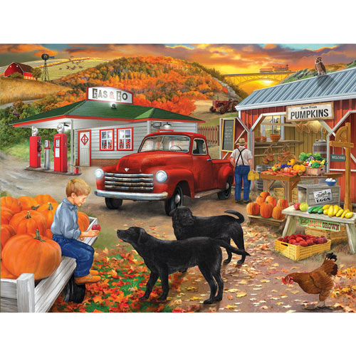 Roadside Stand 300 Large Piece Jigsaw Puzzle