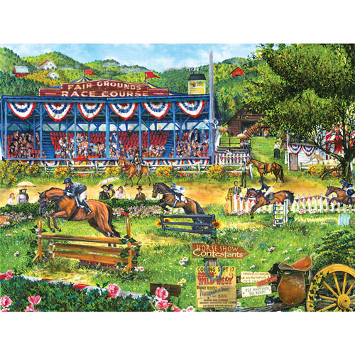 Day at the Races 300 Large Piece Jigsaw Puzzle