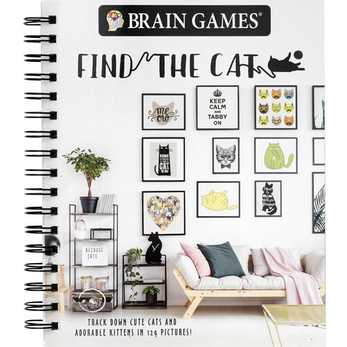 Find the Cat Picture Puzzle Book