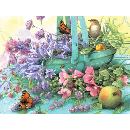 Summer Blooms 300 Piece Large Jigsaw Puzzle