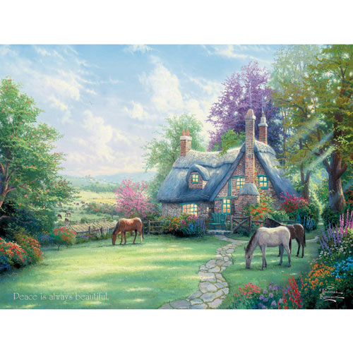 A Perfect Summer Day 300 Large Piece Jigsaw Puzzle
