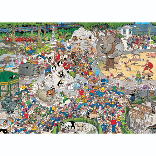 The Zoo 1000 Piece Jigsaw Puzzle