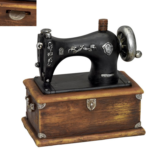 Antique Sewing Machine Bank