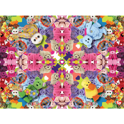 Jewel Kaleidoscope 300 Large Piece Jigsaw Puzzle