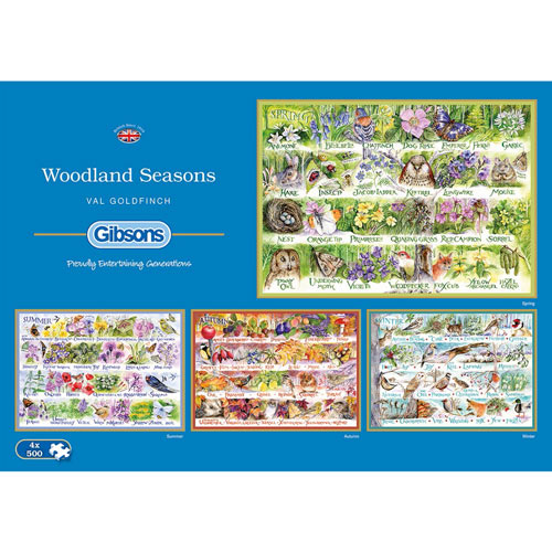 Woodland Seasons 4 in 1 Multipack Set