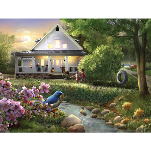 Summer Evening 300 Large Piece Jigsaw Puzzle