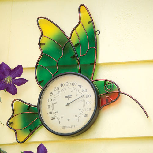 Hummingbird Outdoor Thermometer