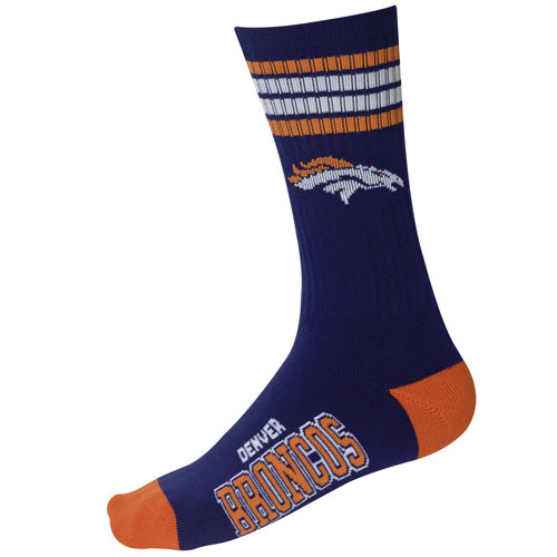 Broncos NFL Team Socks 
