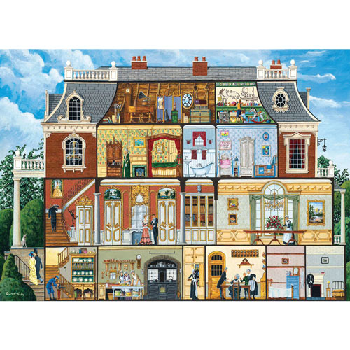 Walden's Manor House 1000 Piece Jigsaw Puzzle