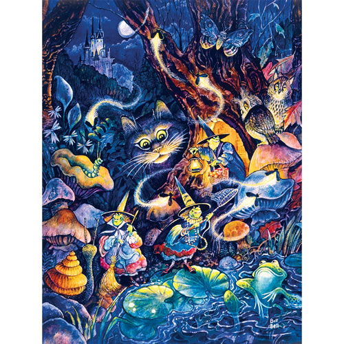 Three Witches 300 Large Piece Jigsaw Puzzle